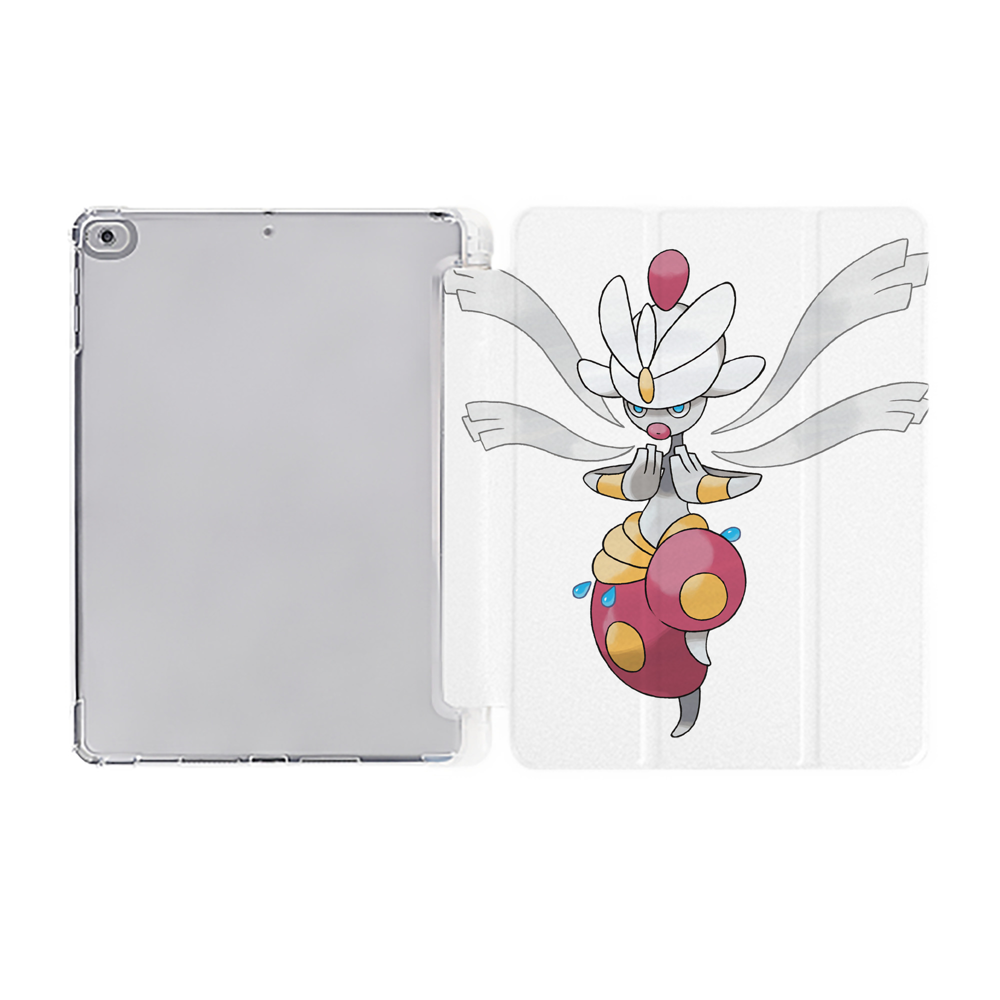 （画像用） ポケットモンスター Pokémon IPad ケース ペン収納付き 三つ折りスタンド PUレザー×シリコン 対応機種9.5/10.5/10.9インチ
